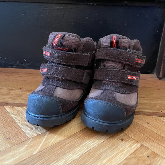 pediped Brown and Black Kids Boots size 25 - Picture 1 of 8